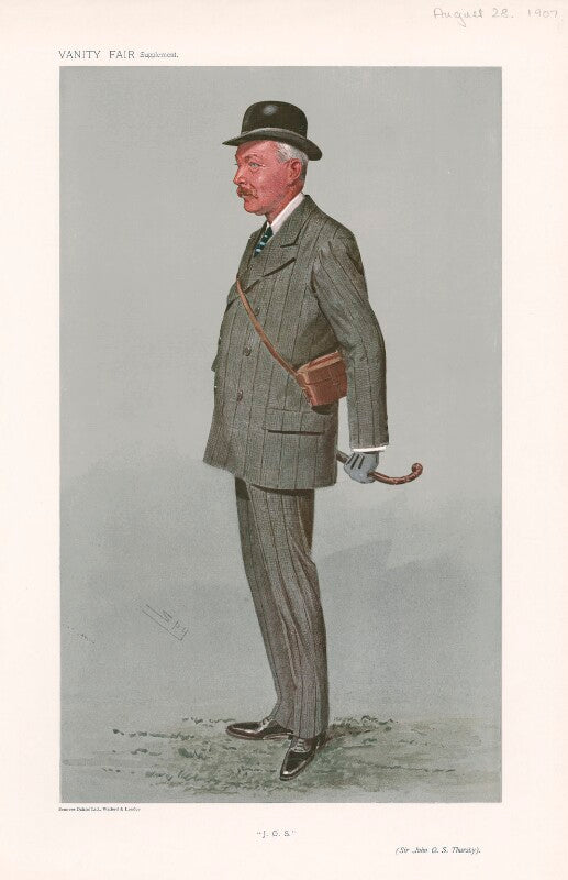 Sir john ormerod scarlett thursby. 2nd bt ('men of the day. no. 1081. "j. o. s."') npg d45395