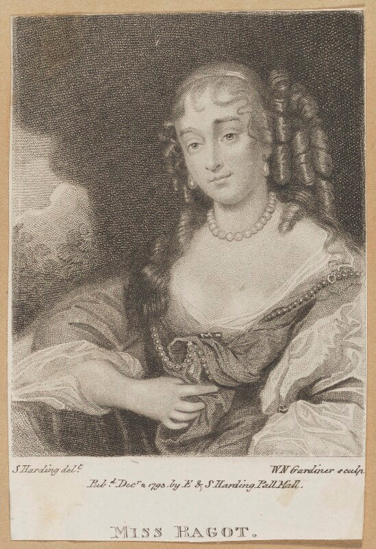 Elizabeth bagot npg d30612