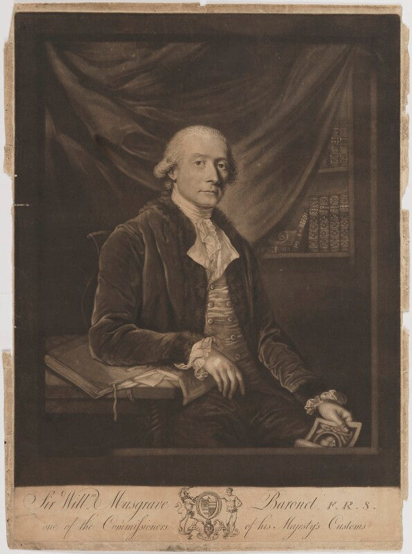 Sir william musgrave, 6th bt npg d39134