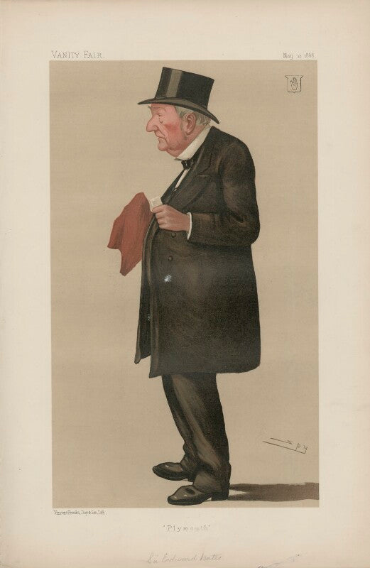 Sir edward bates, 1st bt ('statesmen. no. 543.') npg d44385