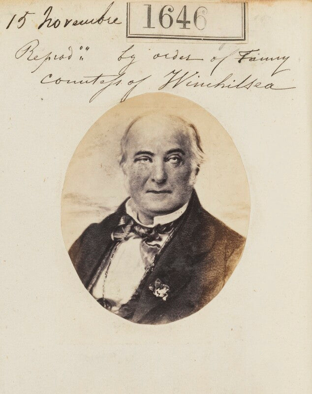 'reproduced by order of countess of winchilsea' npg ax51039