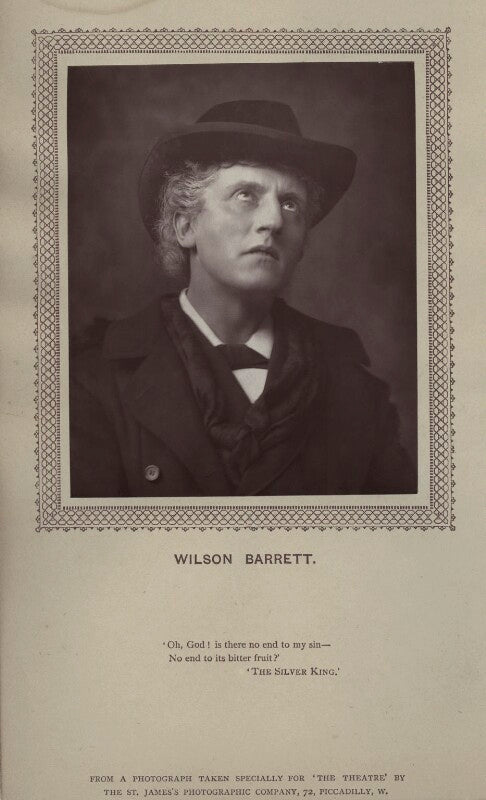 Wilson barrett (william henry barrett) npg x135389