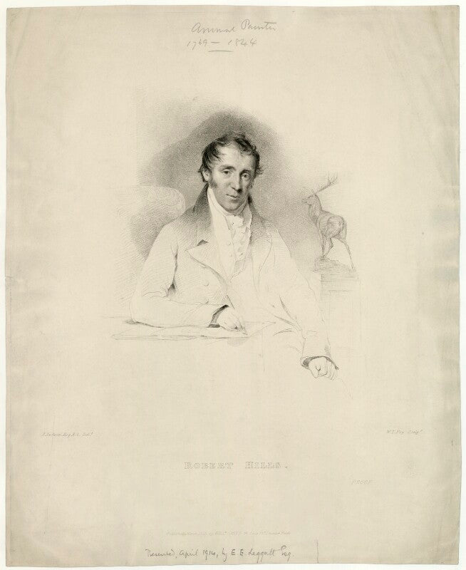 Robert hills npg d35852