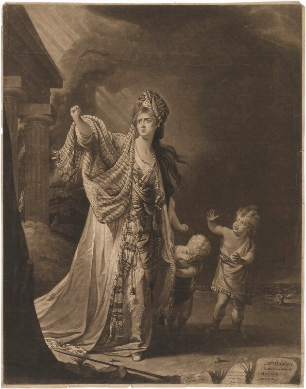 Mary ann yates in the character of medea npg d36243