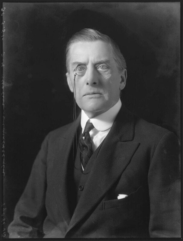 Sir (joseph) austen chamberlain npg x81157