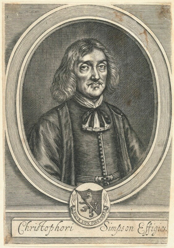 Christopher simpson (sympson) npg d22939