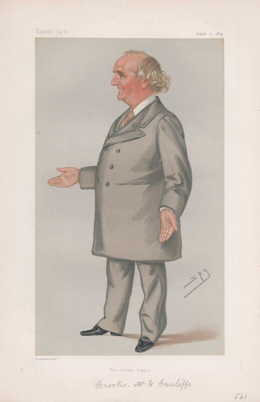 Sir william cunliffe brooks, 1st bt ('statesmen. no. 310.') npg d43916