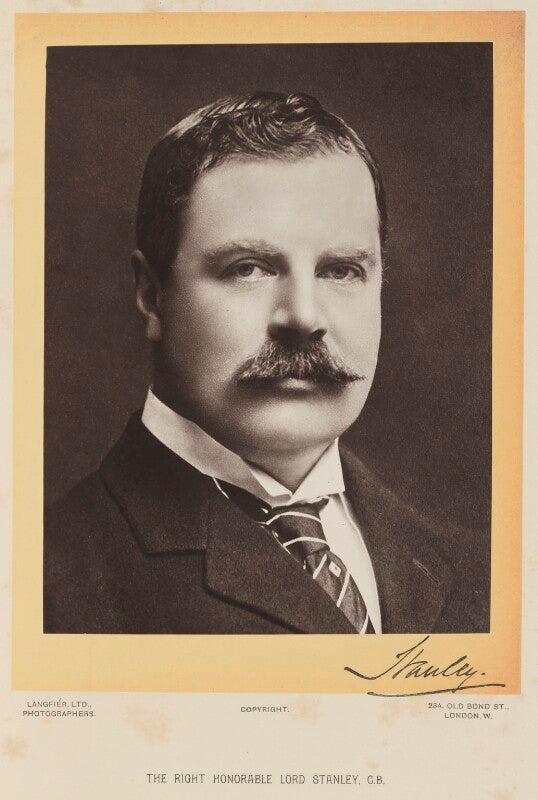 Edward george villiers stanley, 17th earl of derby npg ax16081