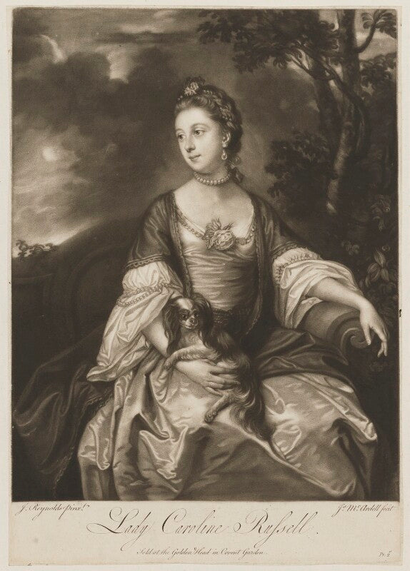 Lady caroline spencer (née russell), duchess of marlborough npg d39945