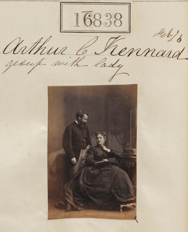 Arthur challis kennard; anne ('nina') kennard (née homan mulock) npg ax64721