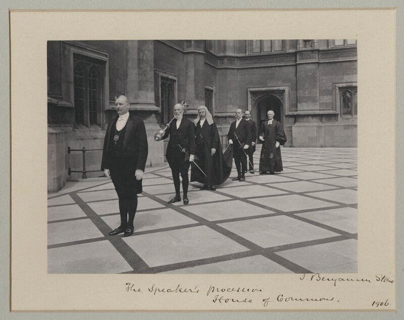 'the speaker's procession' npg x135537