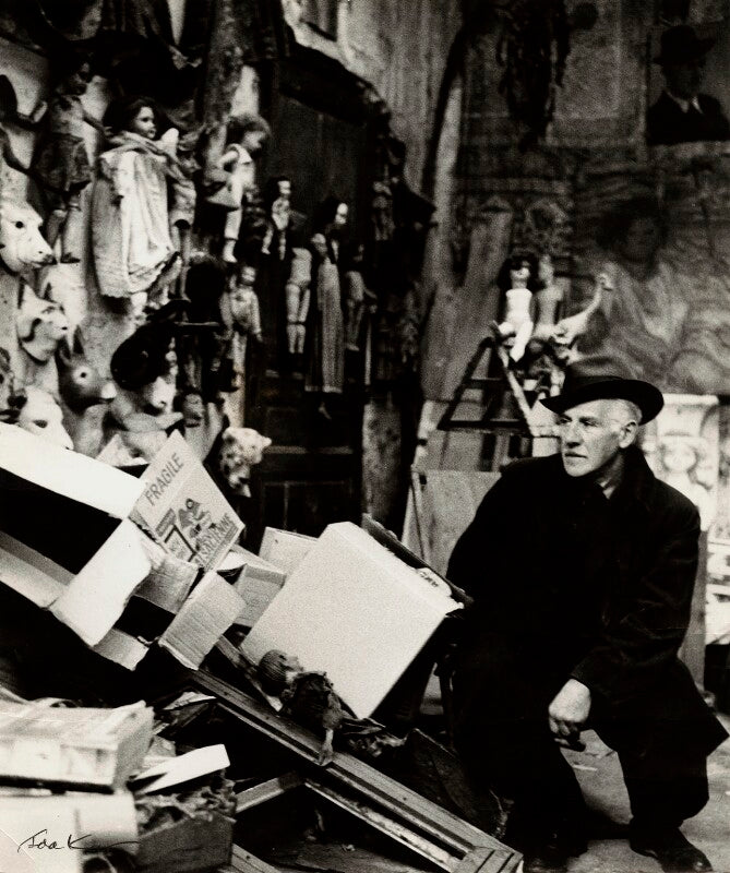 Jean marcel heraut with his dolls npg x132526