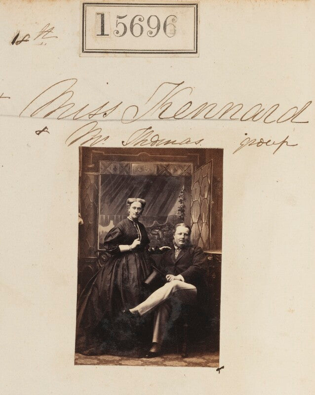 Ellen thomas (née kennard); george william griffiths thomas npg ax63624