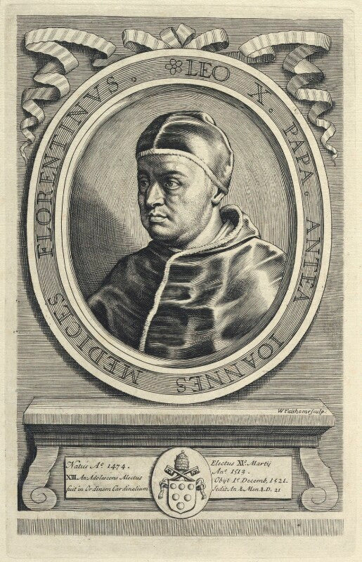 Pope leo x (giovanni de' medici) npg d22839
