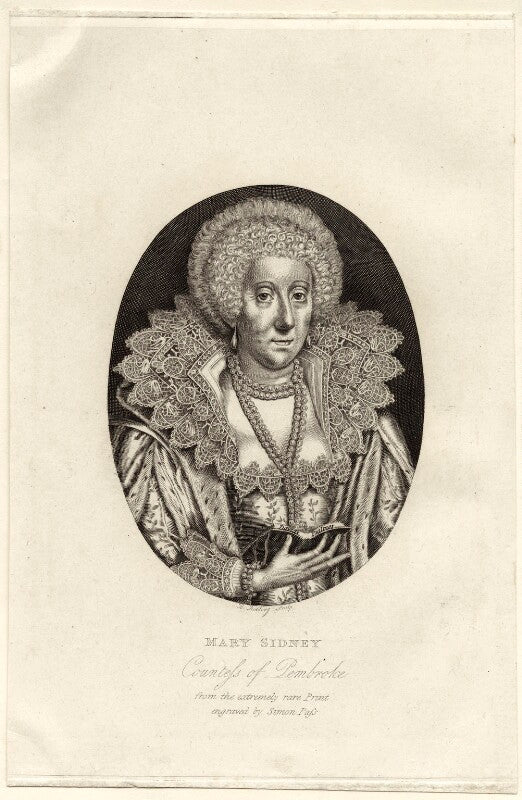 Mary herbert, countess of pembroke npg d27993