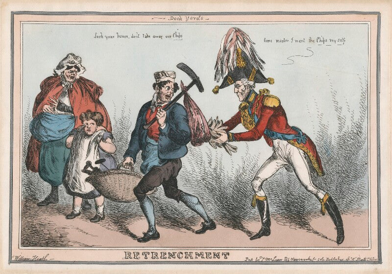 Arthur wellesley, 1st duke of wellington ('retrenchment') npg d48808