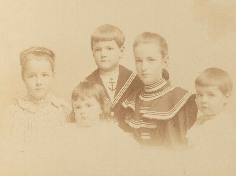 Mildred whitall; helen whitall; james whitall; margaret millian whitall; william henry whitall npg ax160612