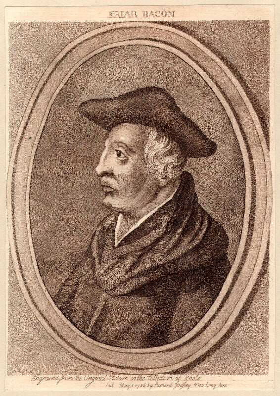 Unknown man, formerly known as roger bacon npg d9013