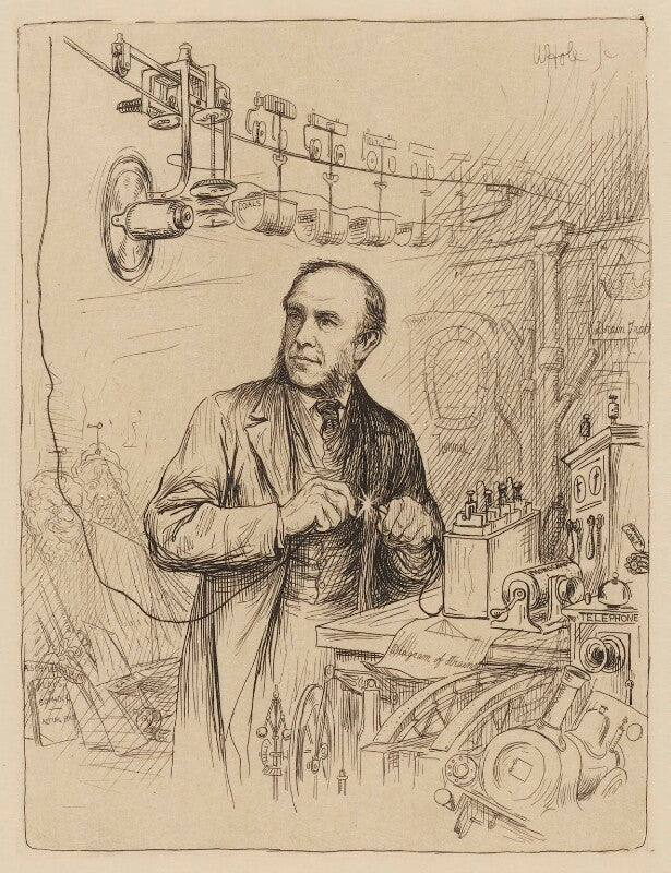 (henry charles) fleeming jenkin npg d36502