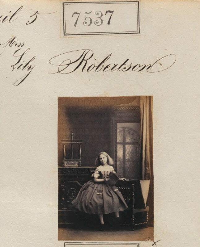 Miss lily robertson npg ax53361