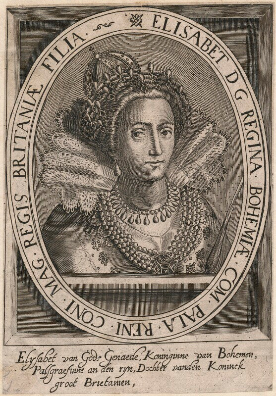 Princess elizabeth, queen of bohemia and electress palatine npg d18129