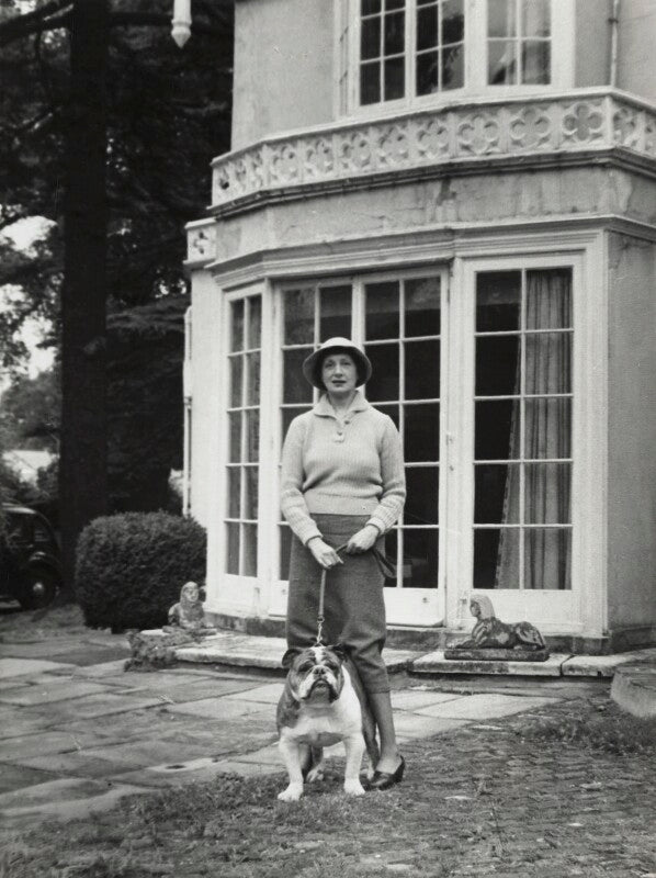 Doris leslie (née oppenheim, later lady fergusson hannay) npg x1975