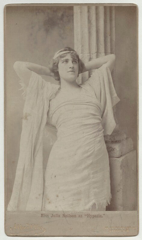 Julia emilie neilson as hypatia in 'hypatia' npg x26415