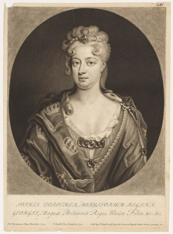 Sophia dorothea, queen of prussia npg d9124