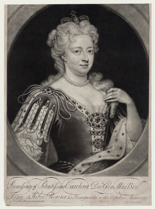 Caroline wilhelmina of brandenburg ansbach npg d27415