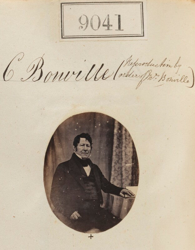 C. bonville ('reproduction by order of mrs bonville') npg ax58864