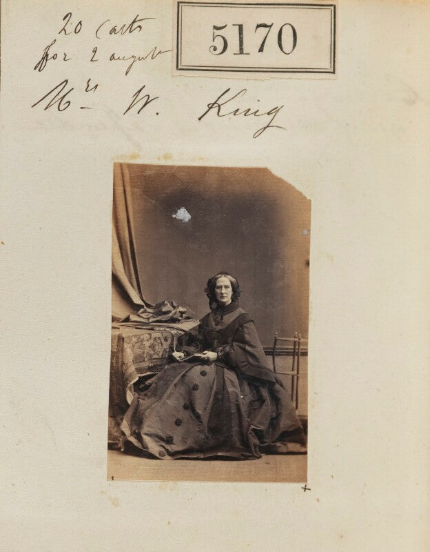 Mrs w. king npg ax55173