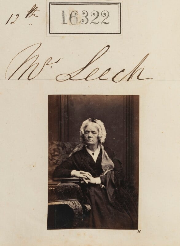 Mrs leech npg ax64236