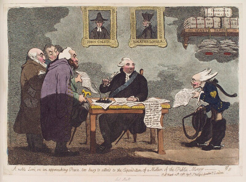 William petty, 1st marquess of lansdowne (lord shelburne) npg d12358