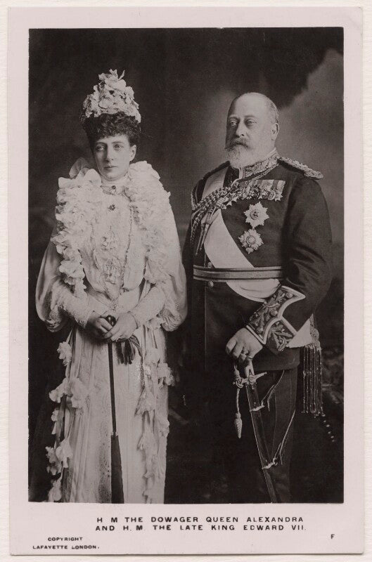 Queen alexandra; king edward vii npg x87215