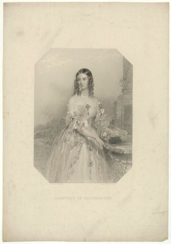 Caroline amelia ponsonby (née gordon lennox), countess of bessborough npg d31728