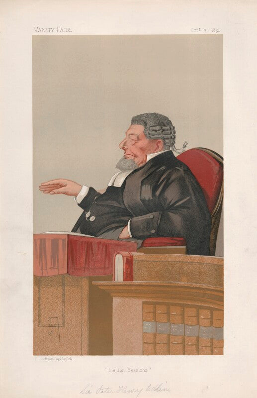 Sir peter henry edlin (judges. no. 34.') npg d44566