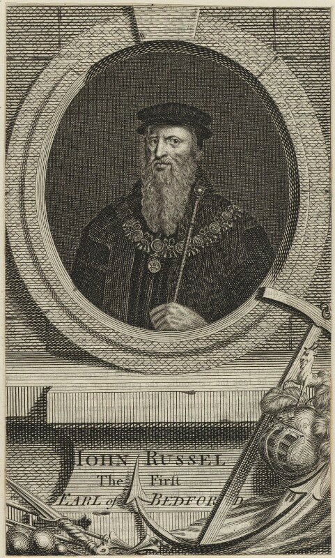 John russell, 1st earl of bedford npg d24818