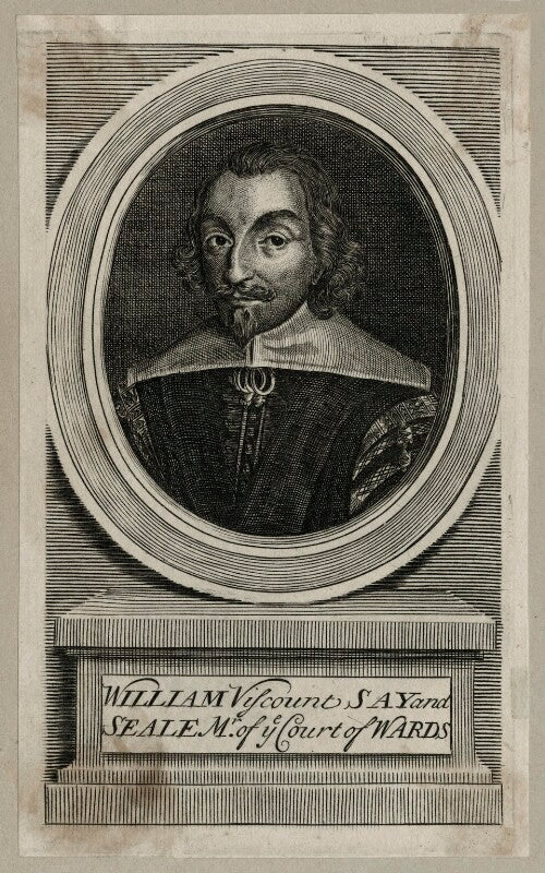 William fiennes, 1st viscount saye and sele npg d26632