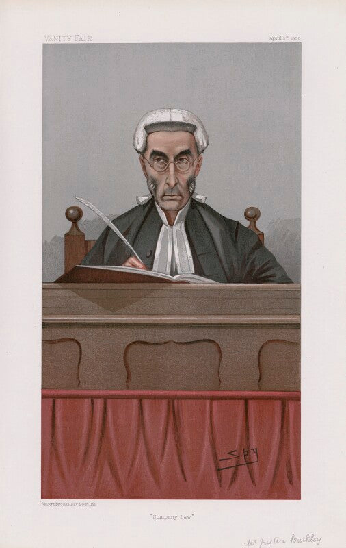 Henry burton buckley, 1st baron wrenbury ('judges. no. 55.') npg d45007