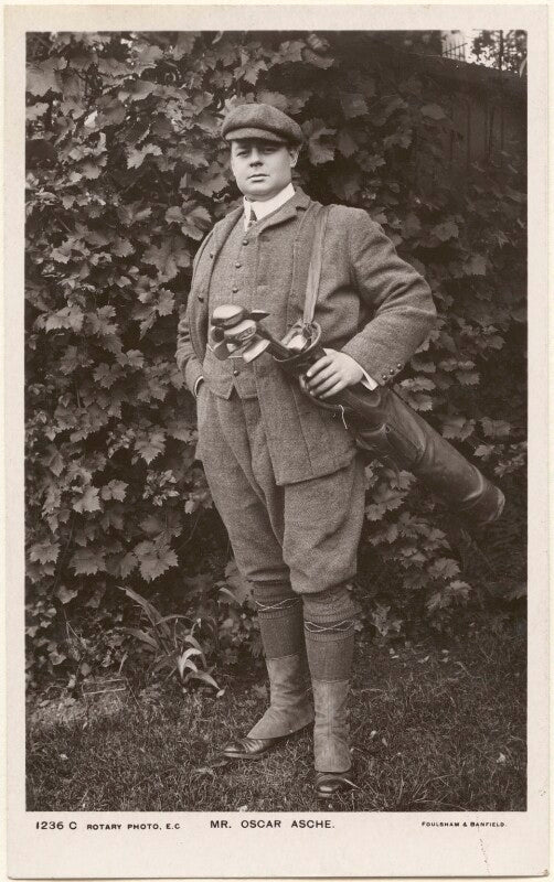 (thomas strange heiss) oscar asche npg x201006