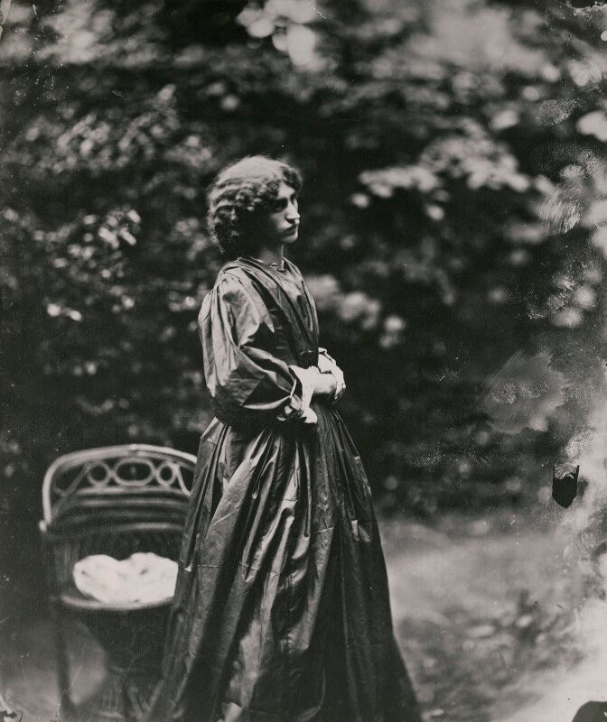 Jane morris (née burden) npg x137526