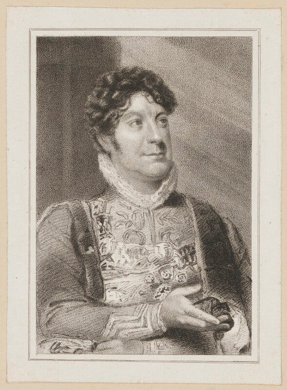 Charles farley as cloten in 'cymbeline' npg d38673