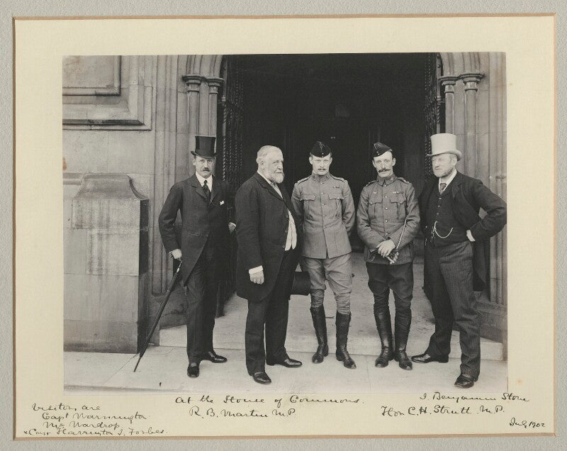 'at the house of commons' npg x135297