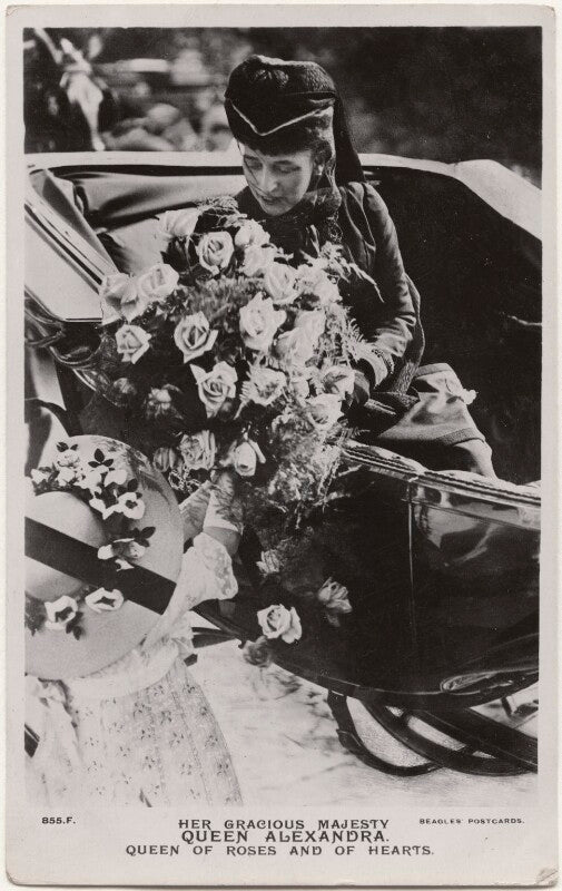 'her gracious majesty queen alexandra, queen of roses and of hearts' (queen alexandra) npg x196872