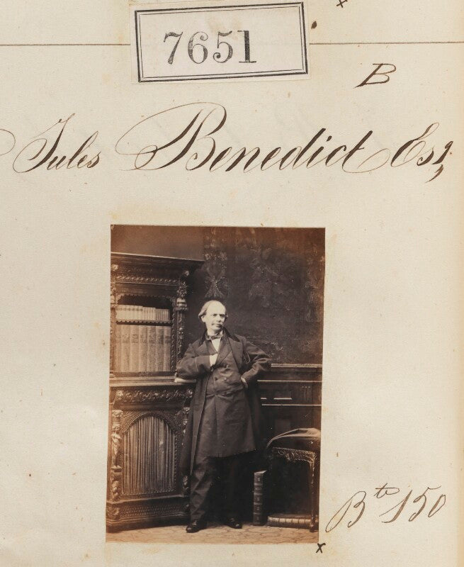 Sir julius benedict npg ax57490