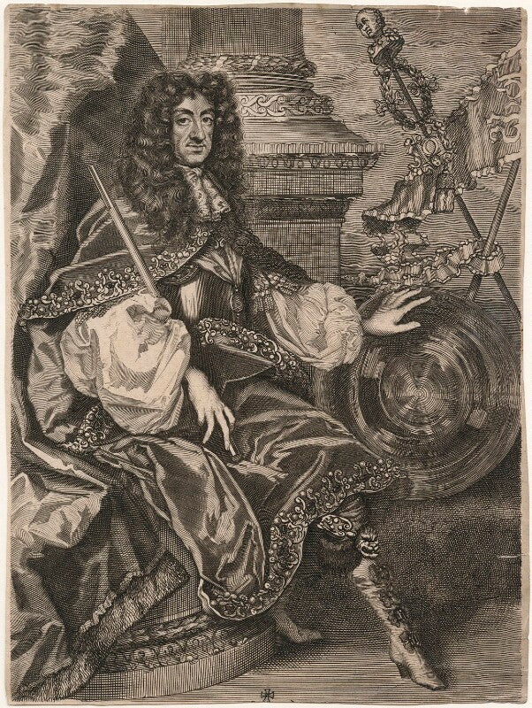 King charles ii npg d20916