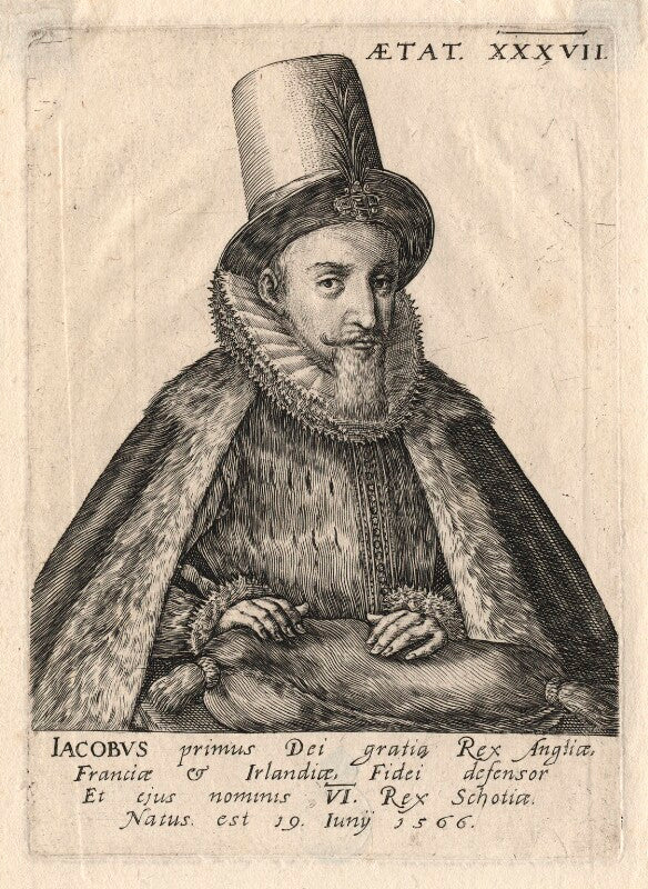 King james i of england and vi of scotland npg d18179