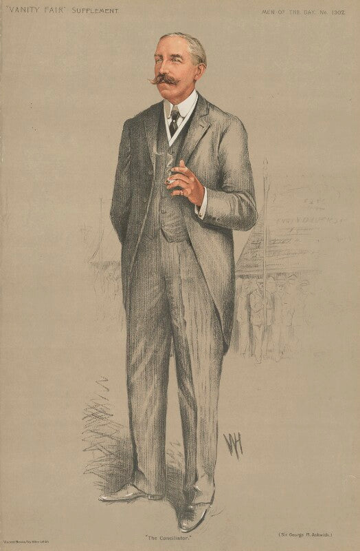 George ranken askwith, baron askwith ('men of the day. no. 1302. "the conciliator."') npg d45633