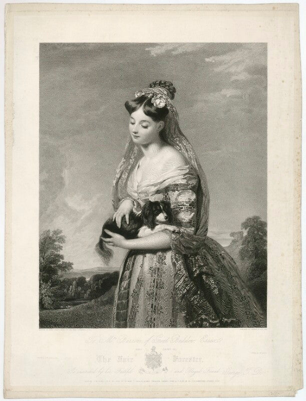 'the fair forester' (mrs barron) npg d21474