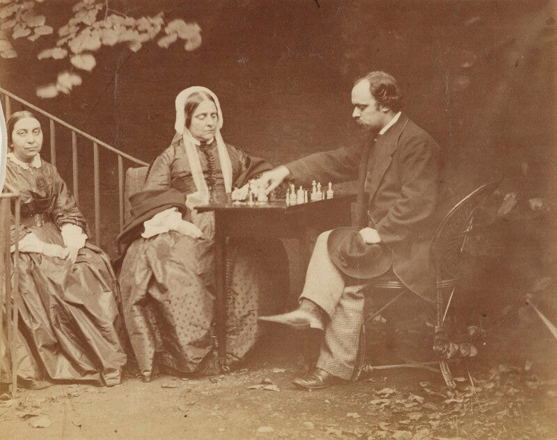 Maria francesca rossetti; frances mary lavinia rossetti (née polidori); dante gabriel rossetti npg p1273(21b)